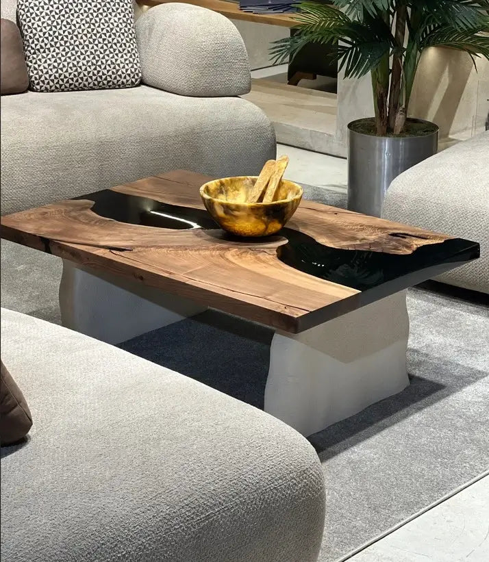 stone legs coffee table