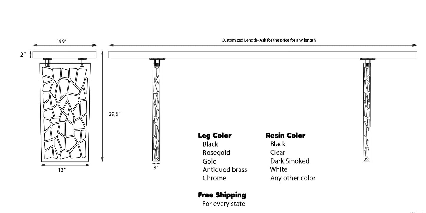 Voronoi Console Table